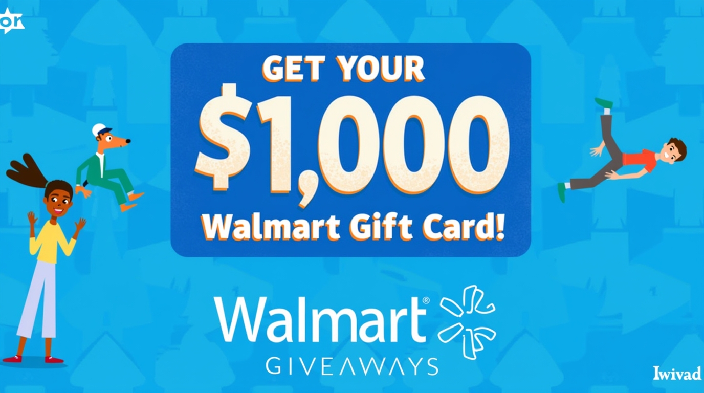 1000_Walmart gift card